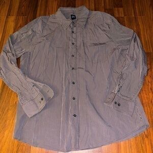 Gap Men’s Collared Button Down Dress Shirt Size XXL